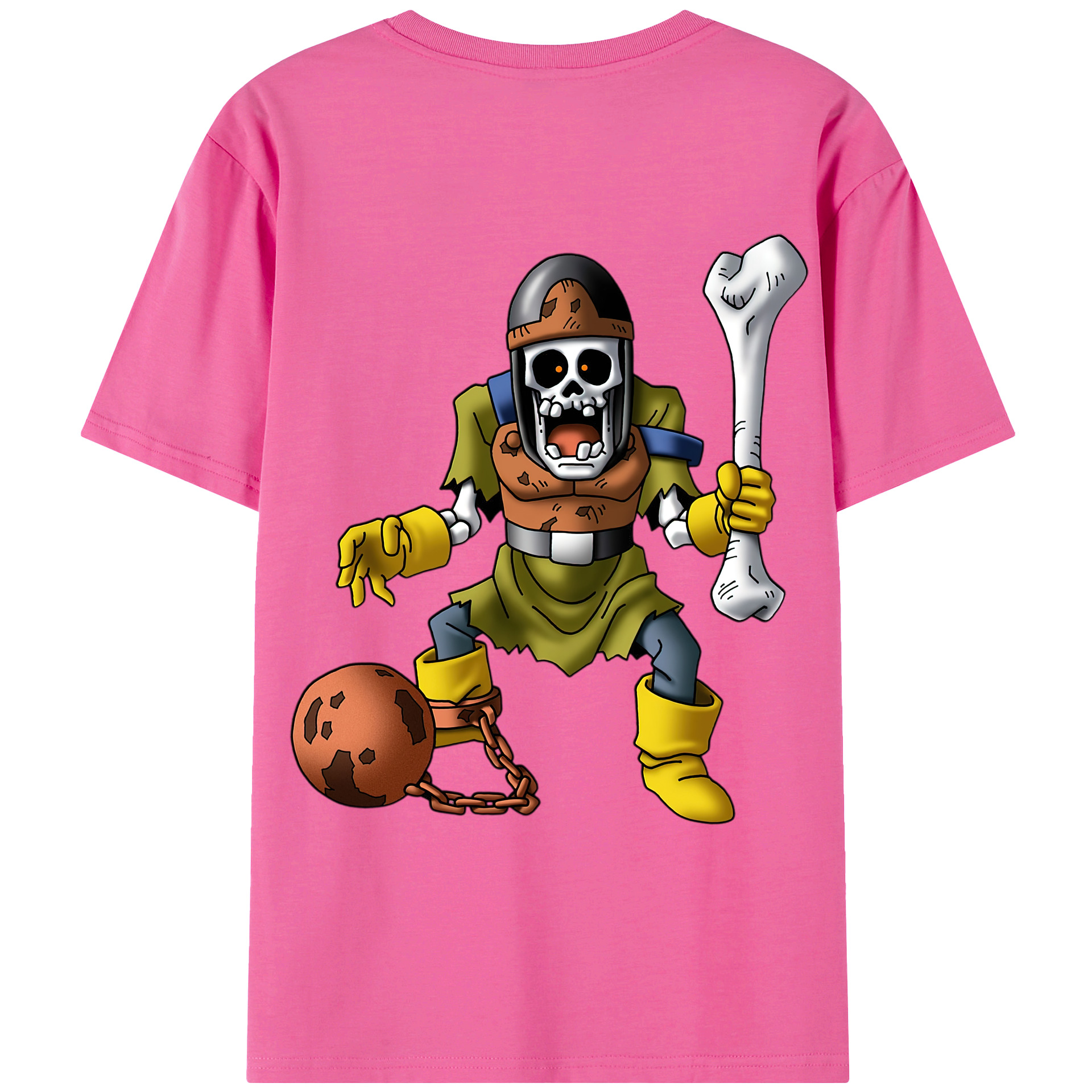 （画像用） ドラゴンクエスト Doragon Kuesuto Dragon Quest レディース半袖Tシャツ(バックプリント)